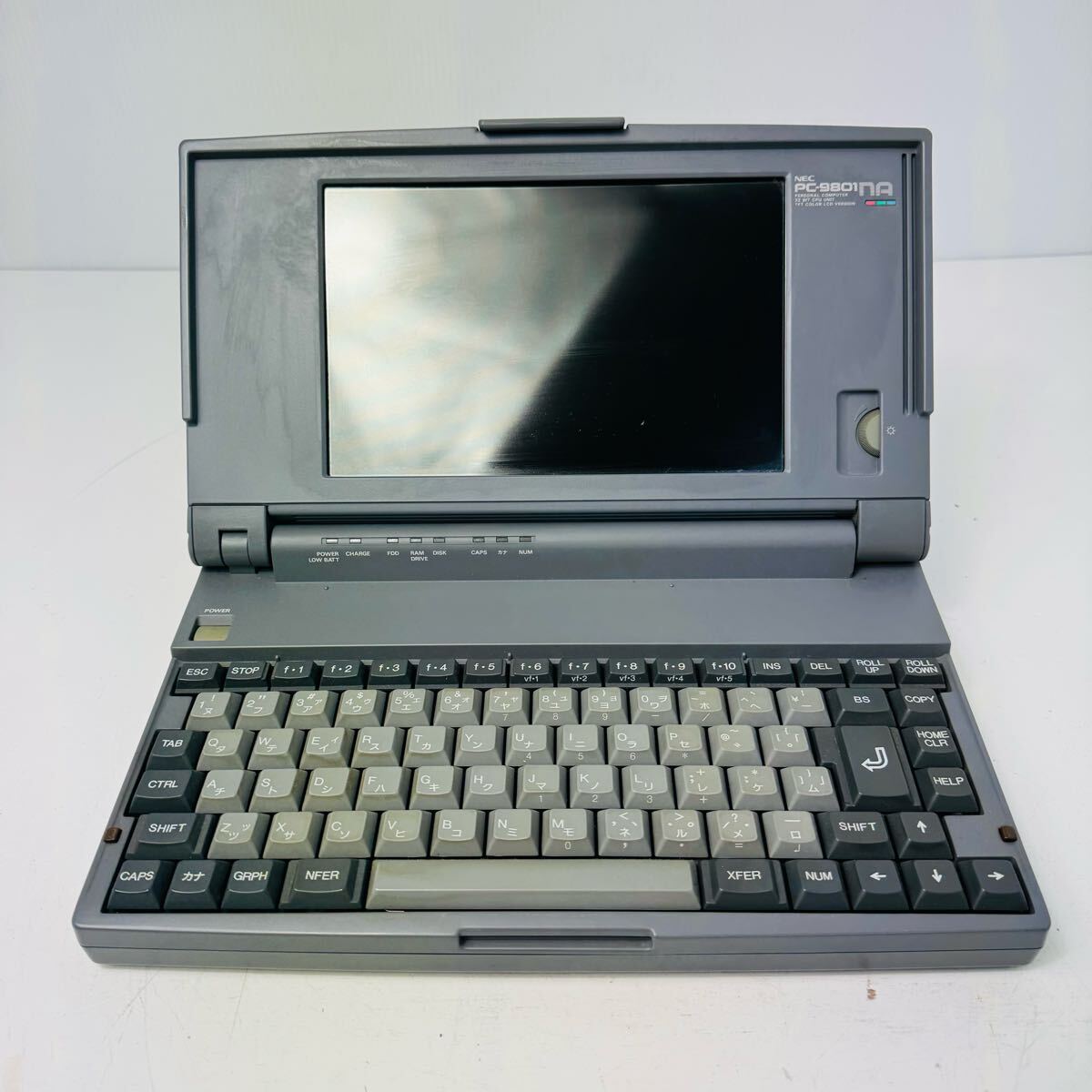 NEC 98NOTE PC9801 NS/R 電源アダプター付 レトロ ジャンク（NEC