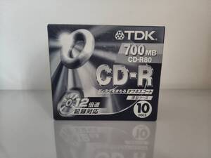 TDK CD-R80 700MB 10DISK 12倍速 タフネスコート
