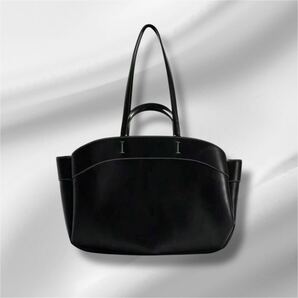 1点のみ 新品 BLACK トートバッグ ショルダー シンプル バッグ