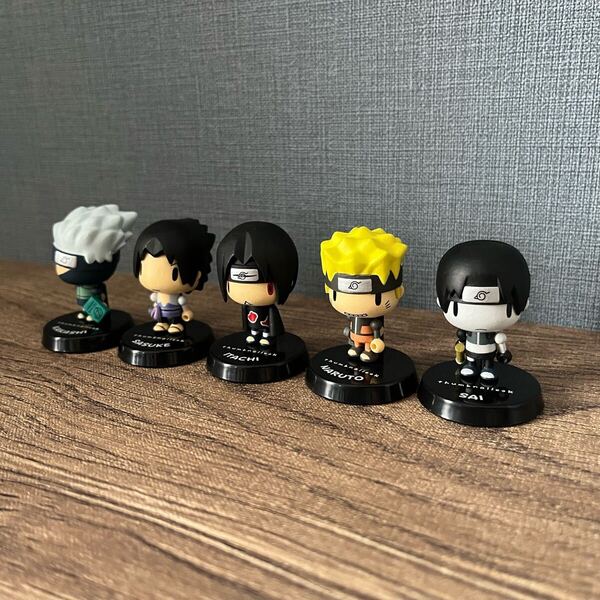 thumbnailook NARUTO ナルト フィギュア ぷちきゃら系 5体セット イタチ サスケ サイ カカシ goods