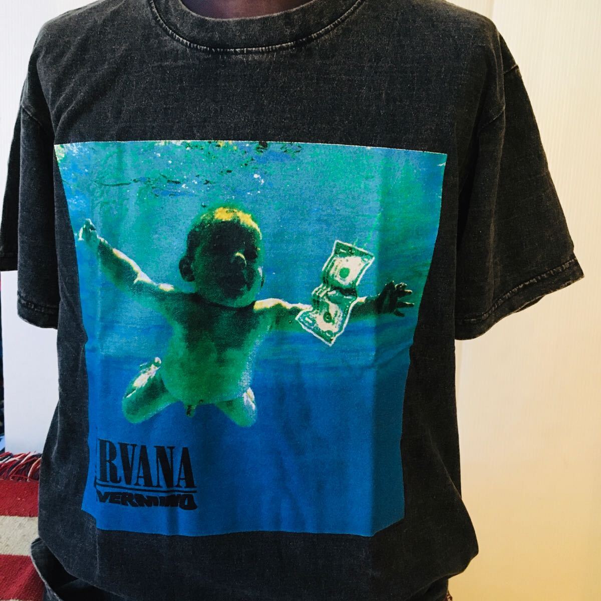 Yahoo!オークション -「nirvana nevermind」(Tシャツ) (記念品 Yahoo!オークション -「nirvana nevermind」(Tシャツ) (記念品