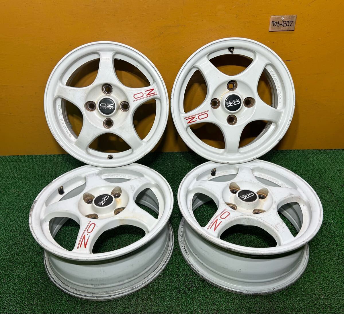 *ENKEI OZ[15×6.0J +46 PCD:114.3×4H диаметр втулки :65mm]*4 шт. комплект 