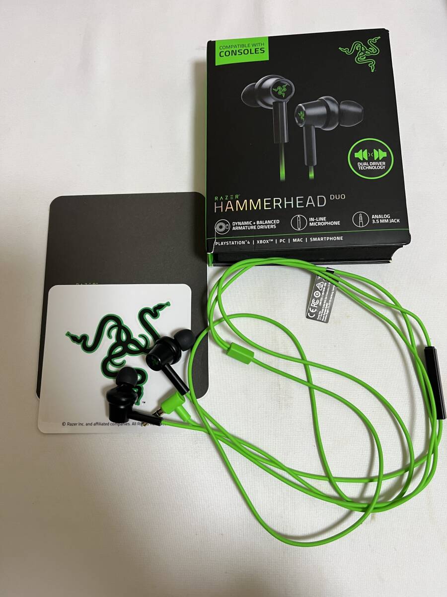 Yahoo!オークション -「razer hammerhead」の落札相場・落札価格