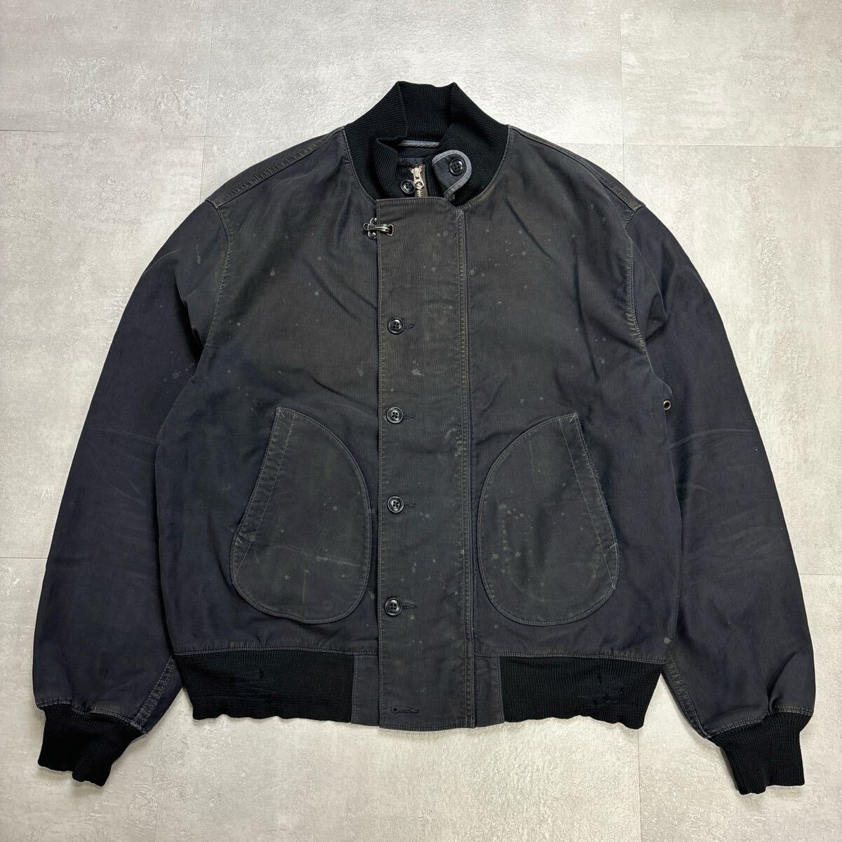 Yahoo!オークション -「us navy デッキ フック ジャケット」の Yahoo!オークション -「us navy デッキ フック ジャケット」の