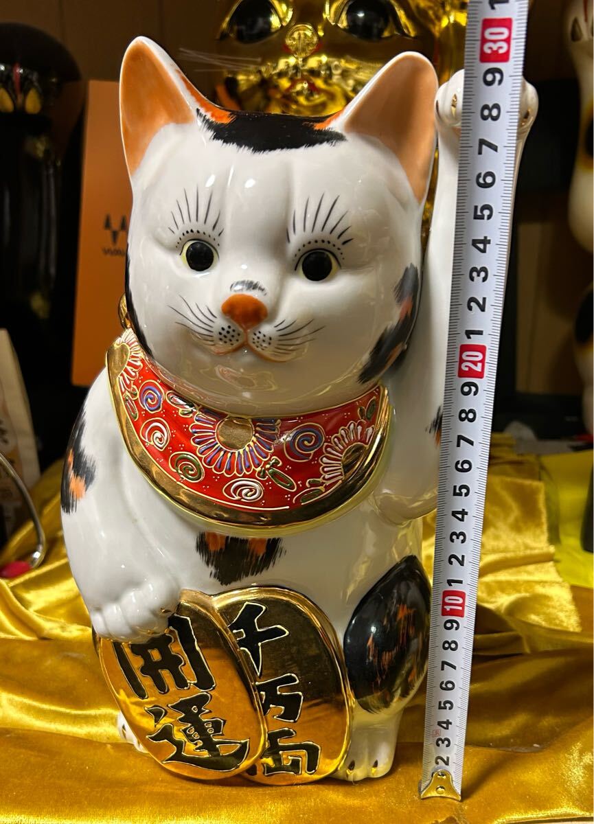 Yahoo!オークション -「招き猫 九谷焼」(アンティーク