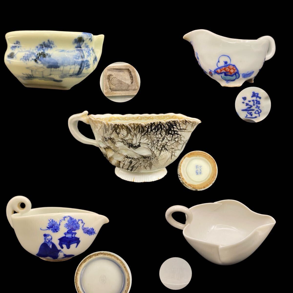 Yahoo!オークション -「煎茶碗 色絵」(京焼) (日本の陶磁)の落札 Yahoo!オークション -「煎茶碗 色絵」(京焼) (日本の陶磁)の落札