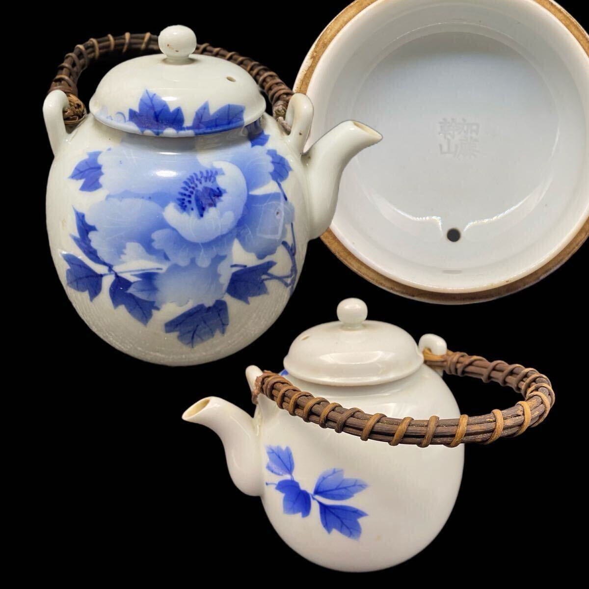 Yahoo!オークション -「染付煎茶器」(京焼) (日本の陶磁)の落札 Yahoo!オークション -「染付煎茶器」(京焼) (日本の陶磁)の落札