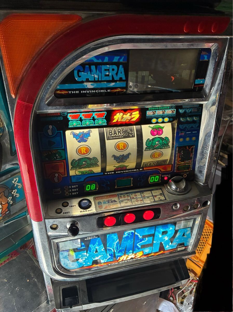 Yahoo!オークション -「ガメラ」(パチスロ実機) (パチンコ Yahoo!オークション -「ガメラ」(パチスロ実機) (パチンコ