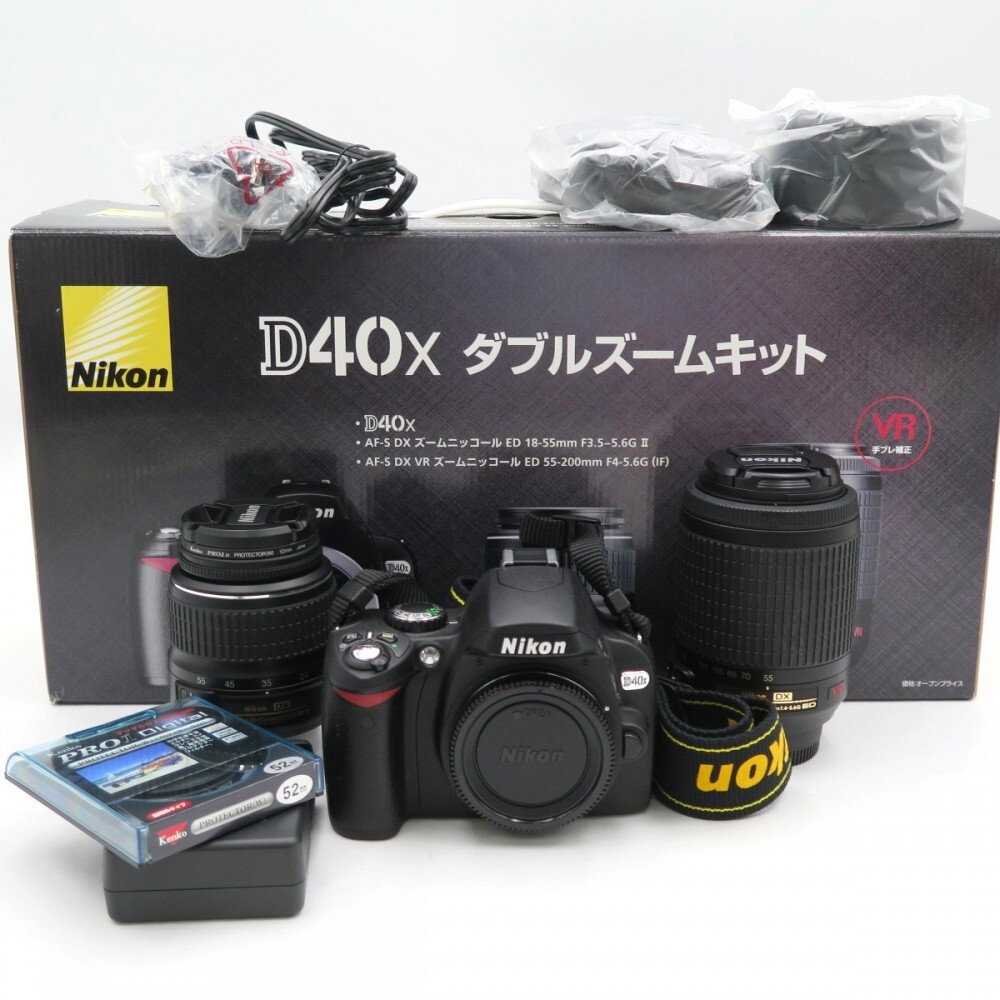 Yahoo!オークション -「nikon d40 ダブルズームキット」の落札