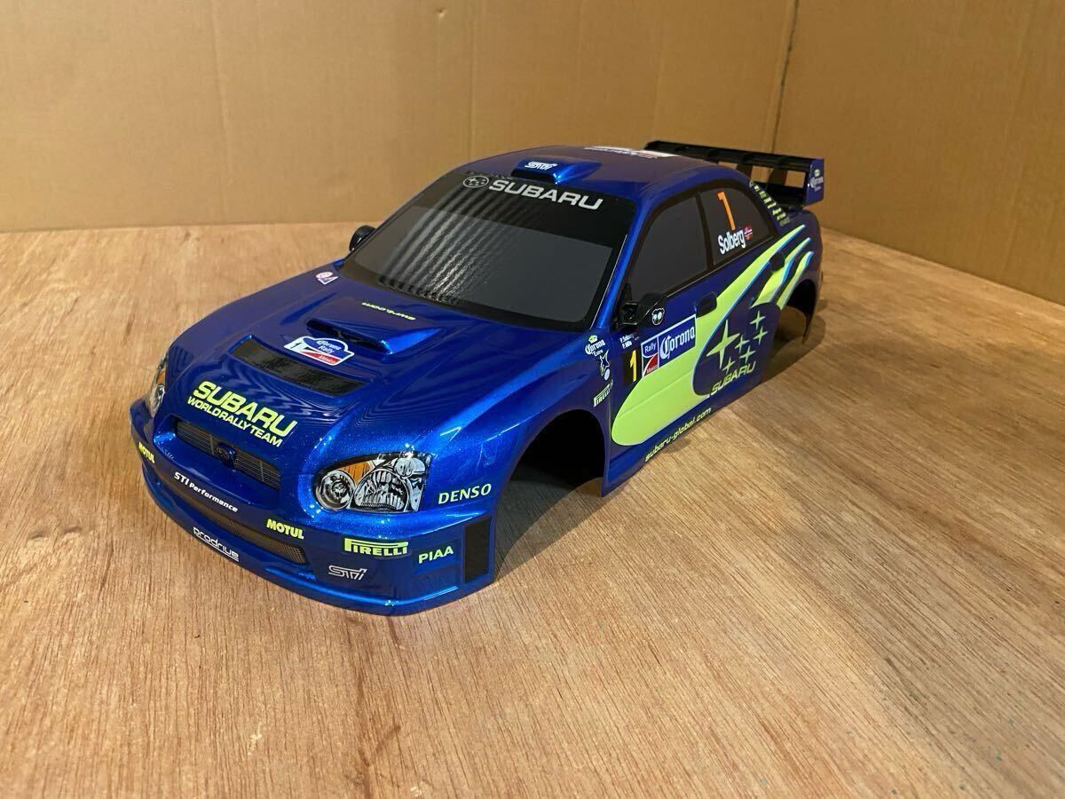 タミヤ RCカー 1/10 スバル インプレッサ WRC 2008 塗装済完成品