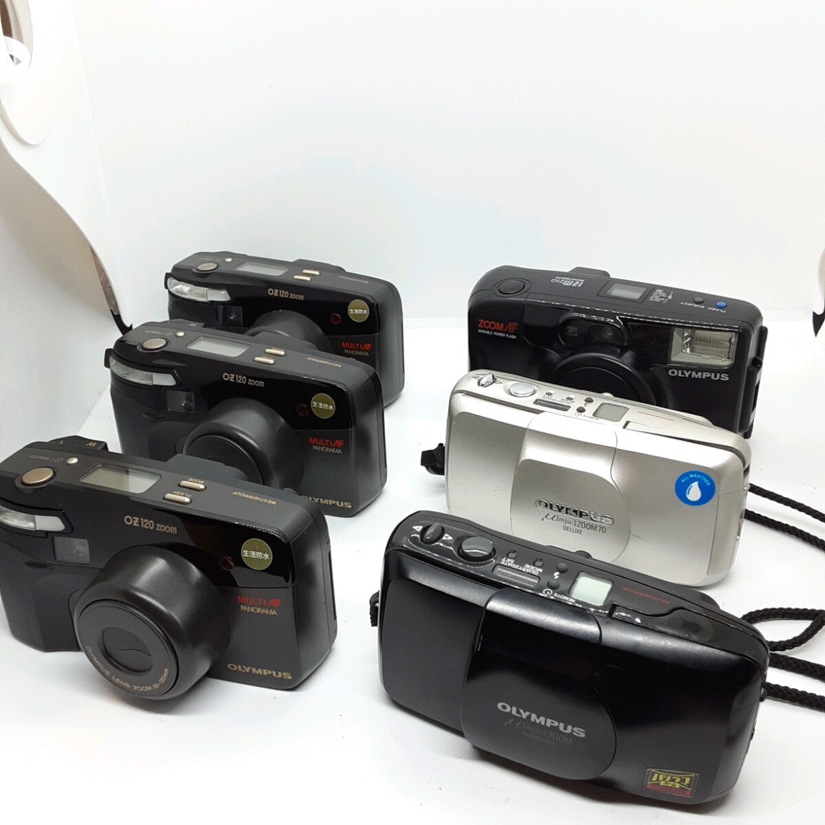 完動品】OLYPMUS コンパクトフィルムカメラ 10個まとめ売り 動作