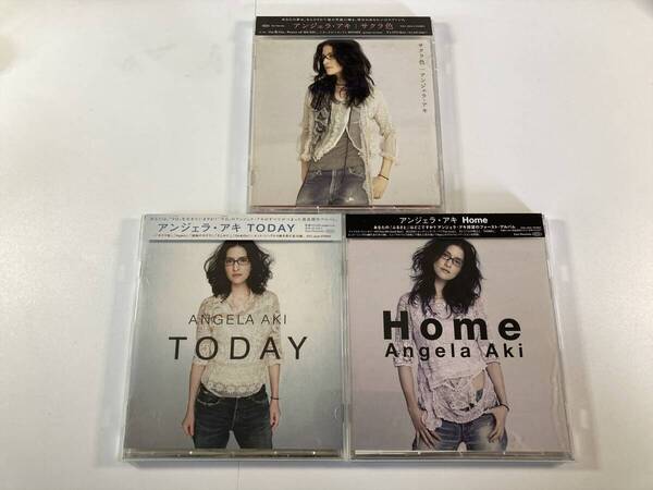 【W9838】アンジェラ・アキ CD 3枚セット●Home●TODAY●サクラ色