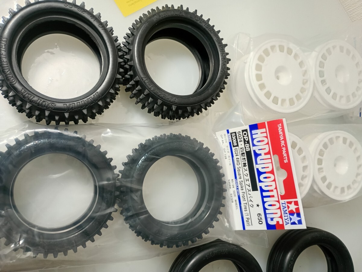 Amazon | タミヤ(TAMIYA) OPパーツ OP.88 6024・4駆前輪スクエア