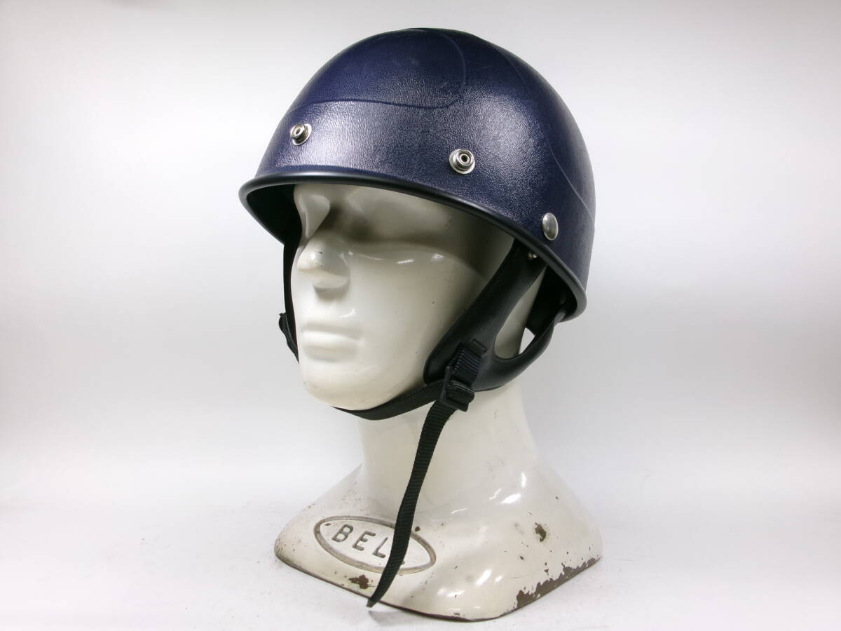 60s BUCO RIOT ハーフヘルメット 目深加工済み M ☆60年代 ブコ