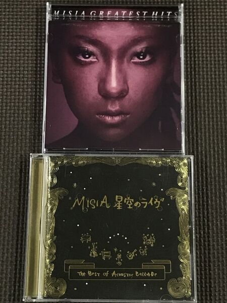 MISIA GREATEST HITS ベスト、星空のライヴ CDアルバム2枚セット ミーシャ