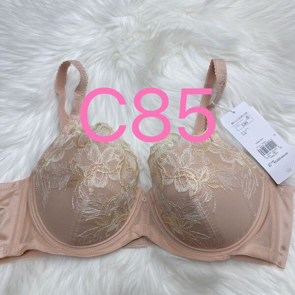 トリンプ ストーリー 598 ブラジャー(パッドなし) ベージュ C85