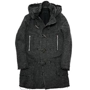 LEON掲載 定価9.4万 junhashimoto BLANKET DUFFLE COAT 2 ジュンハシモト ブランケットダッフルコート ジャケット 1piu wjk akm