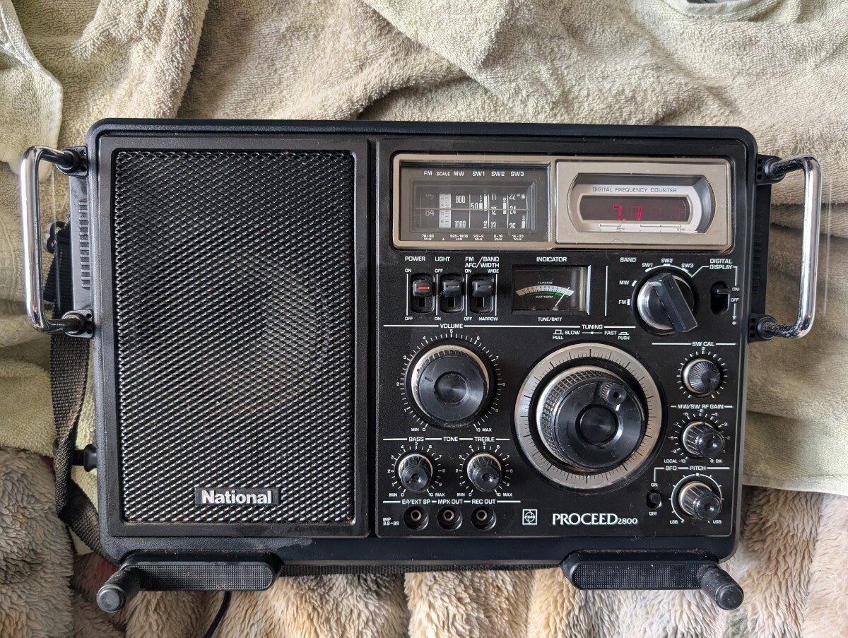 Amazon.co.jp: RF-2800 PROCEED プロシード FM/MW/SW1～3ラジオ