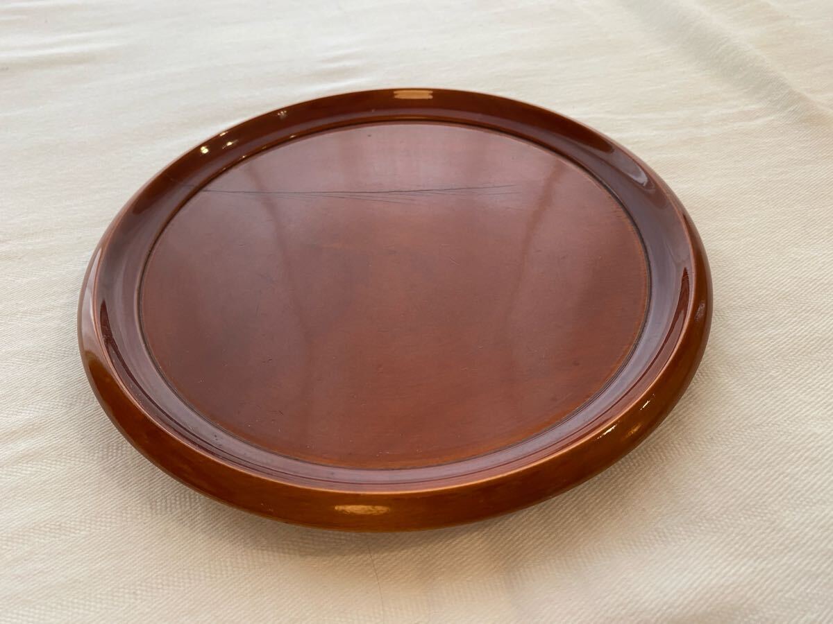 未使用品 】 角盆 金雲渕黒 天然木 美術品・アンティーク