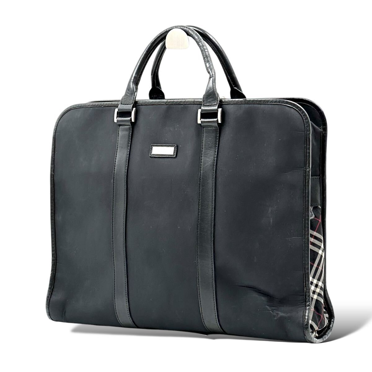 Yahoo!オークション -「burberry black label ブリーフケース Yahoo!オークション -「burberry black label ブリーフケース