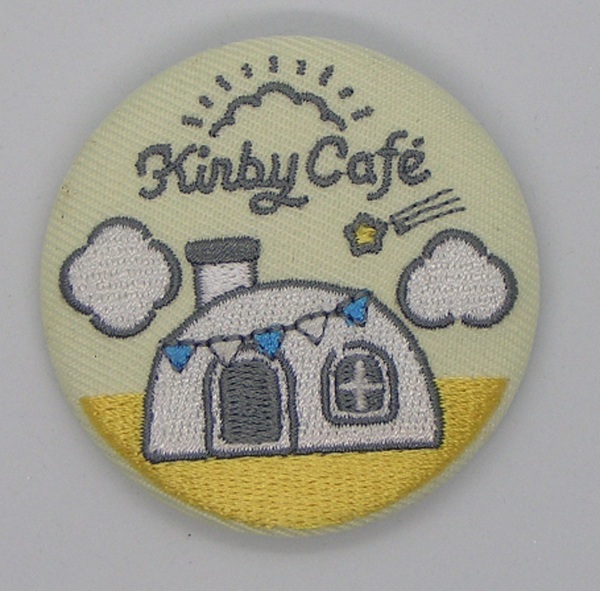 6023【150円+送料200円】《星のカービィ》「星のカービィ カービィカフェ 2018 刺繍バッジ」使用品です。