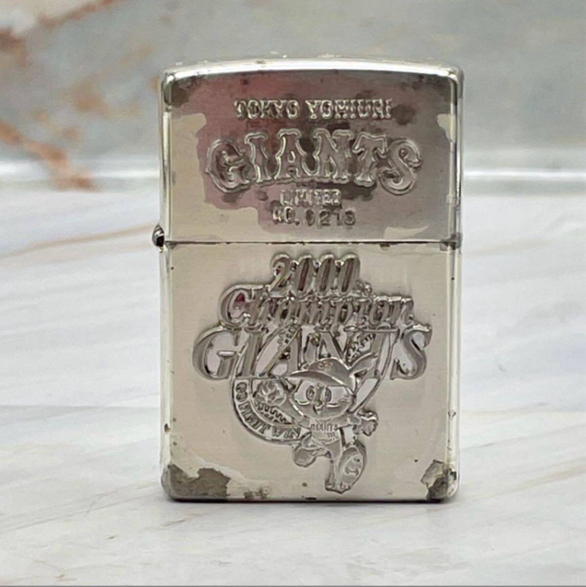 Yahoo!オークション -「ジャイアンツ優勝記念」(Zippo Yahoo!オークション -「ジャイアンツ優勝記念」(Zippo