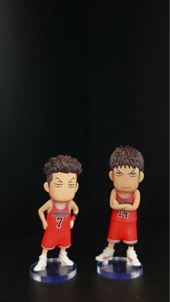 SLAM DUNK FIGURE COLLECTION スラムダンクフィギュアコレクション 宮城リョータ 三井寿 用台座