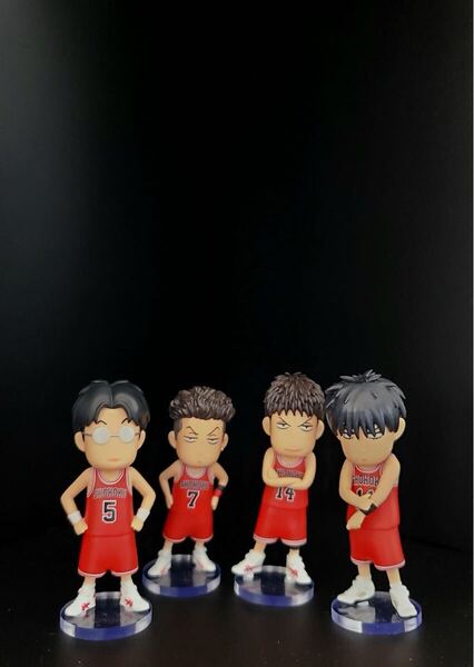 SLAM DUNK FIGURE COLLECTION スラムダンクフィギュアコレクション 流川楓 宮城リョータ 三井寿 木暮 用台座