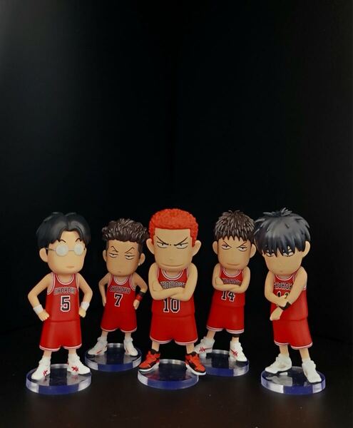 SLAM DUNK FIGURE COLLECTION スラムダンクフィギュアコレクション 桜木花道 流川楓 宮城リョータ 三井寿 木暮 用台座
