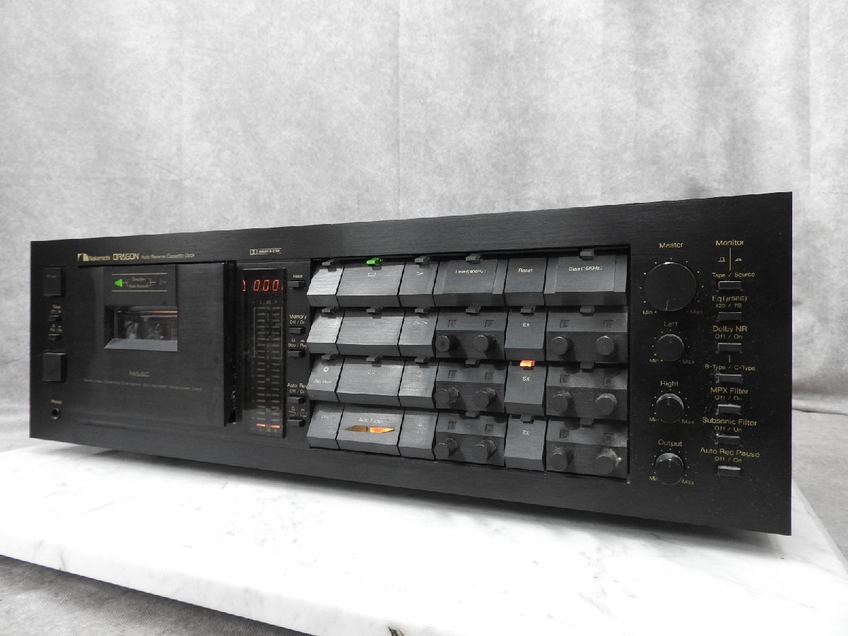 Yahoo!オークション -「nakamichi dragon」の落札相場・落札価格 Yahoo!オークション -「nakamichi dragon」の落札相場・落札価格