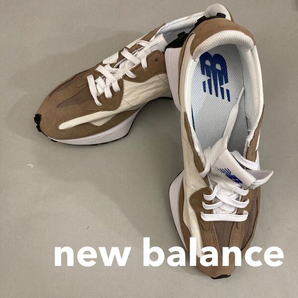 【新品未使用】 ニューバランス New Balance スニーカー U327 キャンバス スウェード 靴 大きめ 大きいサイズ メンズ ブラウン 29.0cm 〆☆
