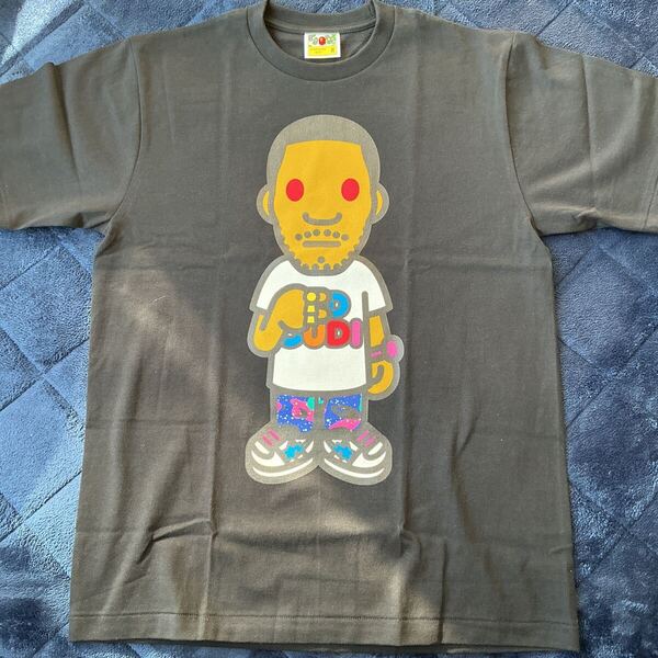 激レア 新品未着用 A BATHING APE BABY MILO ベイシングエイプ ベビーマイロ KID CUDI コラボTシャツ Mサイズ 日本製 MADE IN Japan