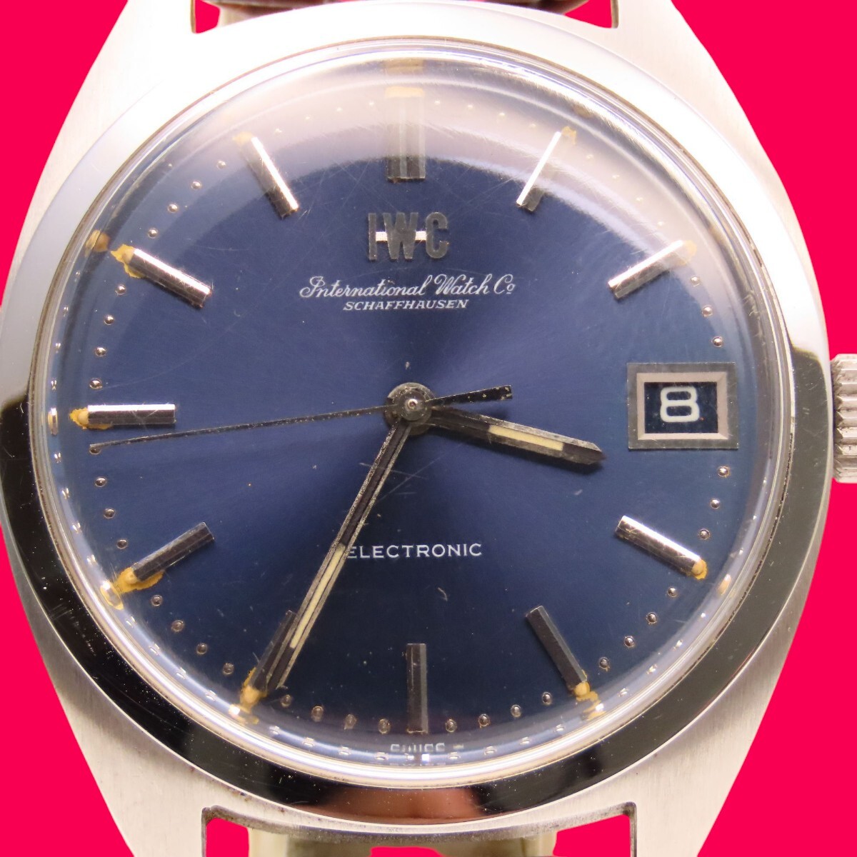 美品希少】IWC edison 音叉 エレクトロニック 新品電池 - メルカリ