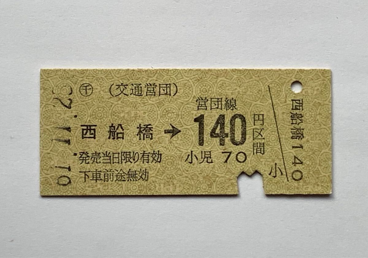 Yahoo!オークション -「営団地下鉄」(切符) (鉄道)の落札相場