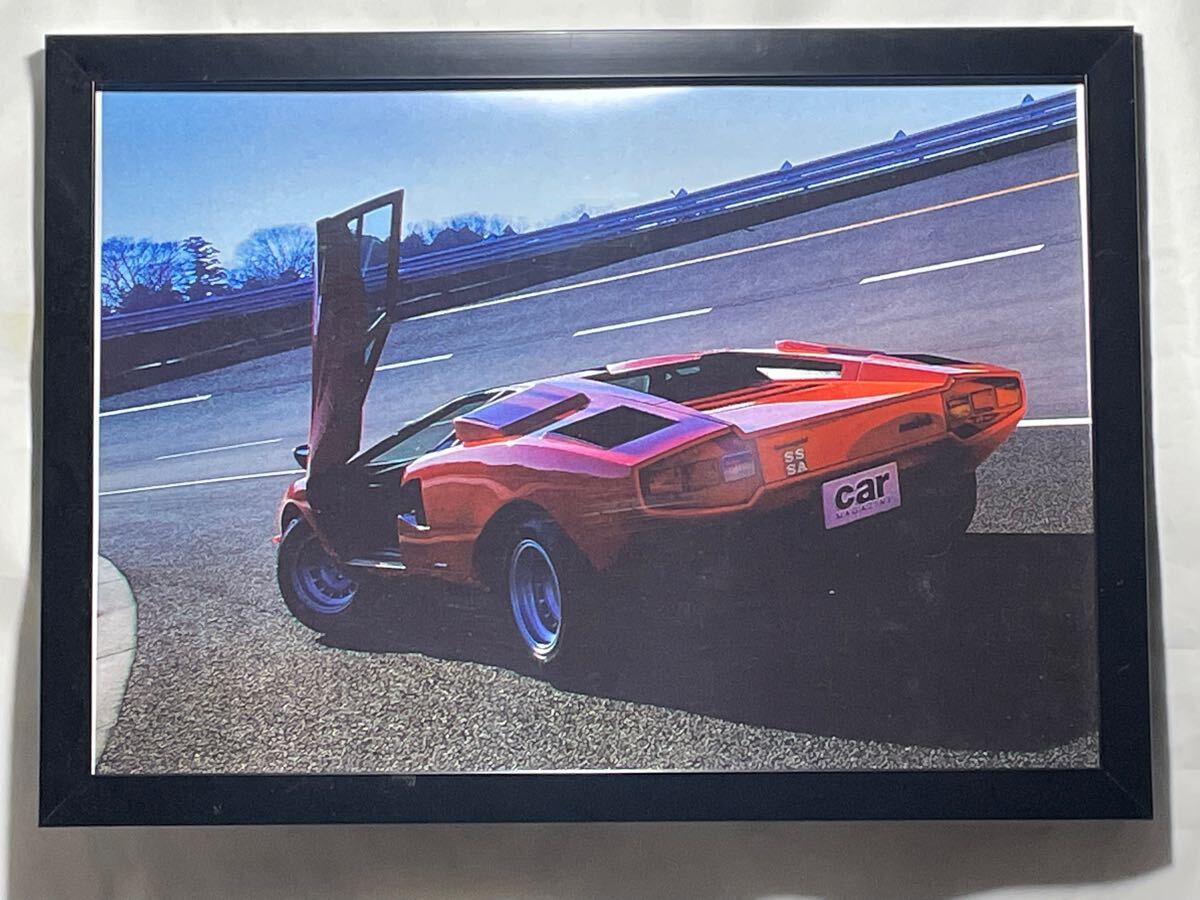 ◎激レア◎当時物 ランボルギーニ てろ カウンタック ポスターパネル