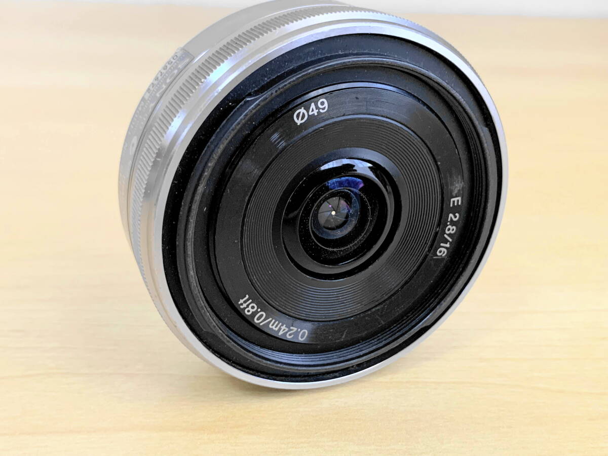 Yahoo!オークション -「ソニー パンケーキレンズ e 16mm f2.8