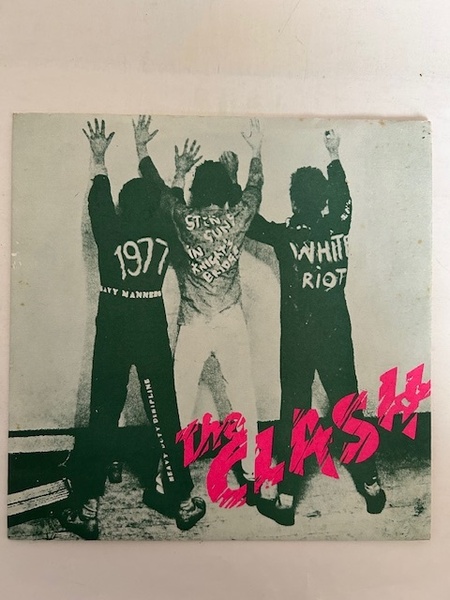 ■UKオリジ7■THE CLASH-クラッシュ/WHITE RIOT b/w 1977 1977年 英CBS 美品クラス