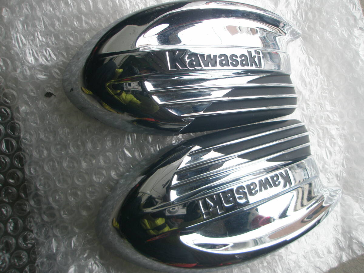 カワサキ W400 W650 タンク 純正 エンブレム 左右セット｜Yahoo