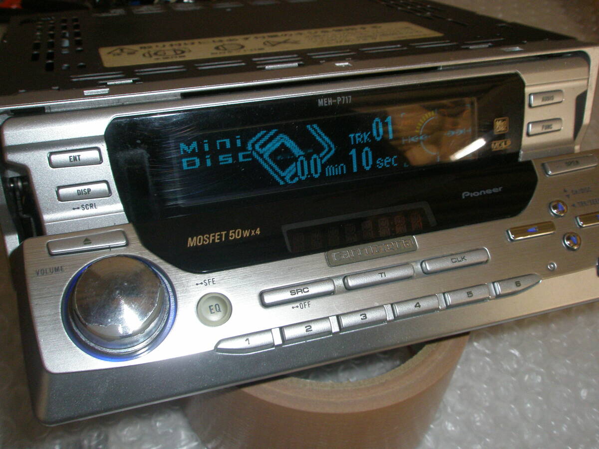 Pioneer FH-P717MD Carrozzeria Car Audio DSP Main Unit MD CD