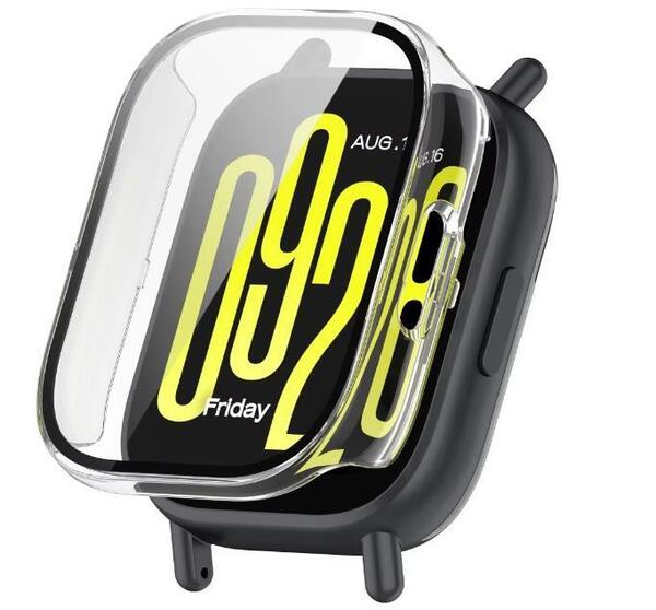 Xiaomi Redmi Watch 5 Active アクティブ ガラス 保護 ケース クリア 防水 カバー フィルム 液晶画面保護 PC 保護カバー watch5 active