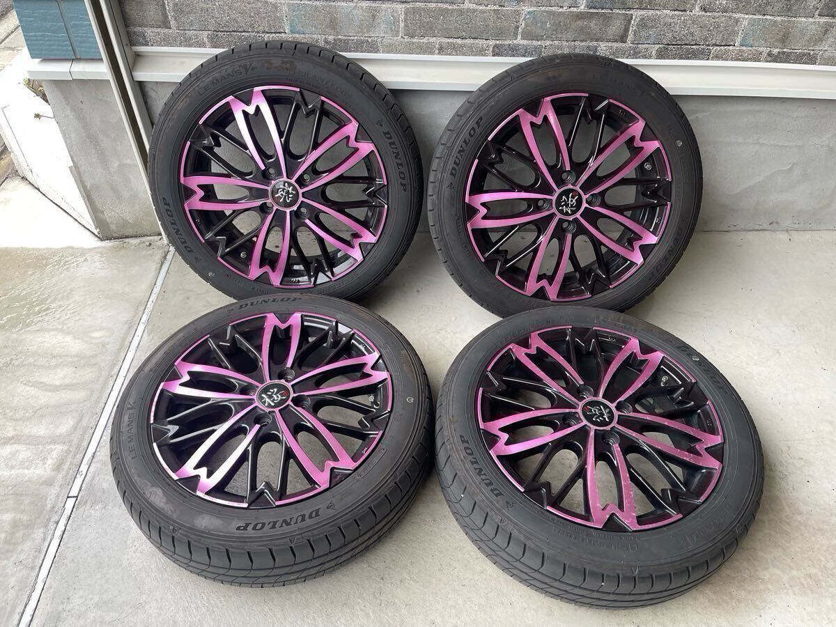 送料込☆和道桜☆グッドイヤー☆165/50R15セット☆パレット 送料込☆和道桜☆グッドイヤー☆165/50R15セット☆パレット