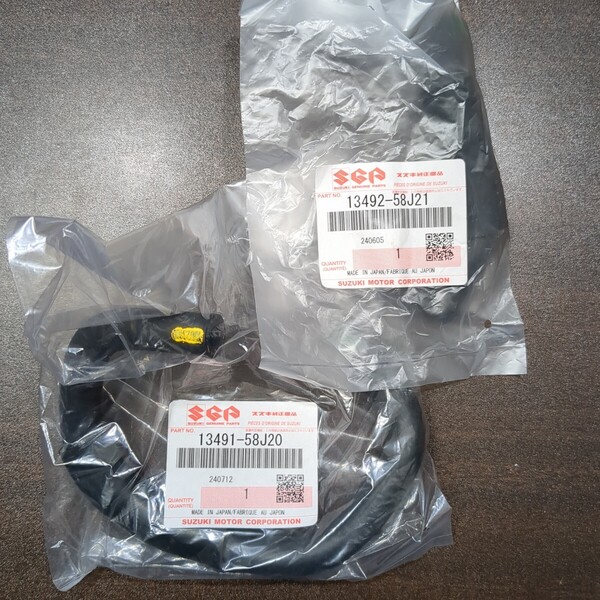 スズキ純正 アルト ウォーターホース スロットルボディ 13491-58J20 13492-58J21 HA23S HA24S ピノ キャロル