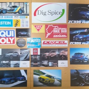 ステッカー スイスポ促販カード 17点まとめ売り 送料無料 ゆうパケットポスト