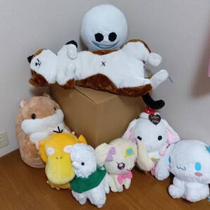 ★ぬいぐるみ大 シナモンロール コダック にゃん太 アナと雪の女王 アルパカッソ兵団 他【160サイズ送料込】