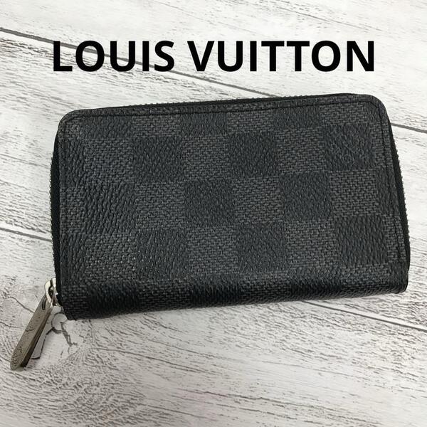 ☆美品☆LOUIS VUITTON ダミエグラフィット ジッピーコインパース
