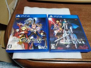 ●PS4 Fate/EXTELLA + LINK フェイト エクステラ + リンク 2本 セット Fate EXTELLA カード付●