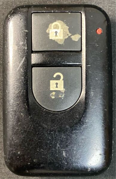 日産 セレナ スカイライン エルグランド フェアレディZ キューブ マーチ etc. キーレスキー 2ボタン BP97H-14 赤ランプ点灯 No.4 スマート