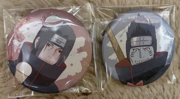 NARUTO サンリオ 缶バッジ うちはイタチ 鬼鮫