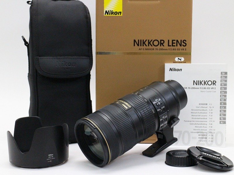 Yahoo!オークション -「af-s nikkor 70-200mm f2.8g ed vr ii Yahoo!オークション -「af-s nikkor 70-200mm f2.8g ed vr ii