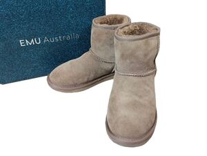 (D) EMU Australia Emu овчина Stinger Mini US6(23cm) мутон ботинки обувь